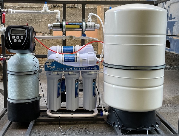 Комплекс водоочистки для сыроварни на рамной конструкции Комплекс водоочистки для сыроварни на рамной конструкции